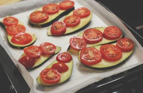 Баклажаны под помидорами с сыром. 02 Баклажаны под помидорами с сыром. 02