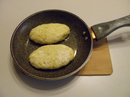 Зразы картофельные с грибами. 05 Зразы картофельные с грибами. 05