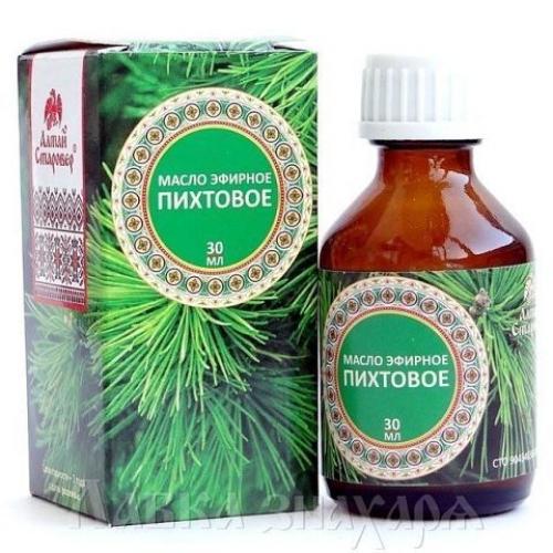 Пихтовое масло - верное средство для борьбы со многими заболеваниями. 

