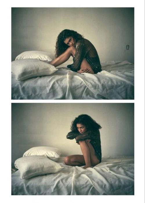 Зендая отпахала все премьеры на шпильках, теперь можно и для Vogue посниматься! 02