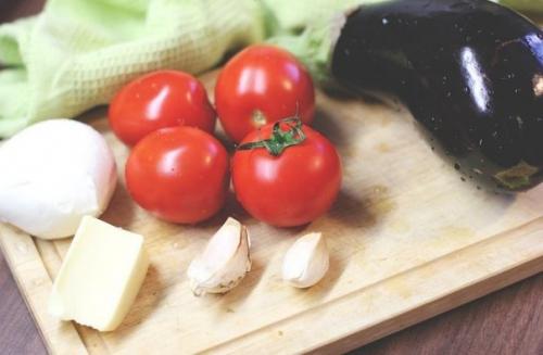 Баклажаны под помидорами с сыром. 04 Баклажаны под помидорами с сыром. 04