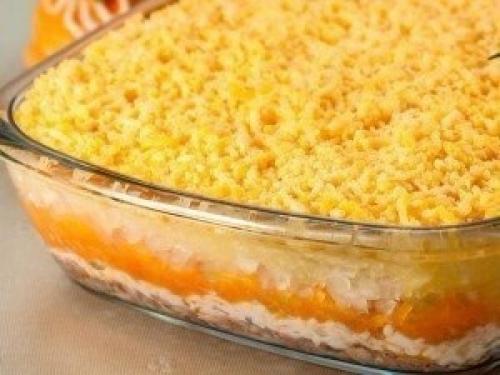 Салат Мимоза.  Вкус этого салата у меня с детством ассоциируется. 08 Салат Мимоза.  Вкус этого салата у меня с детством ассоциируется. 08