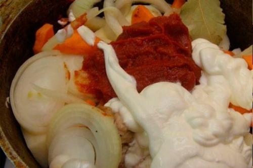 Жаркое из кролика с картошкой. 03 Жаркое из кролика с картошкой. 03