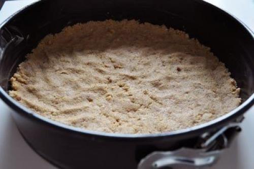 Домашний чизкейк.  Ингредиенты: 01