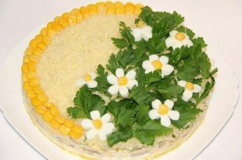 Топ - 9 салатов с кукурузой. 01 Топ - 9 салатов с кукурузой. 01