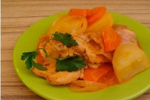 Жаркое из кролика с картошкой. Жаркое из кролика с картошкой.