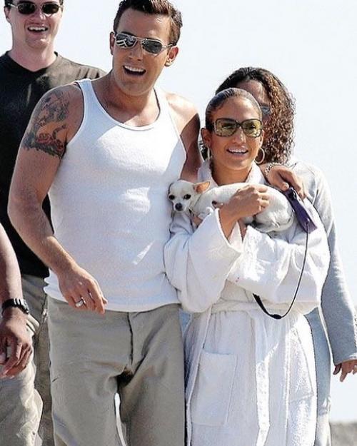 Сладкая парочка джей Ло и Бен аффлек. 04