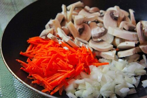 Грибной сливочный суп. 02 Грибной сливочный суп. 02