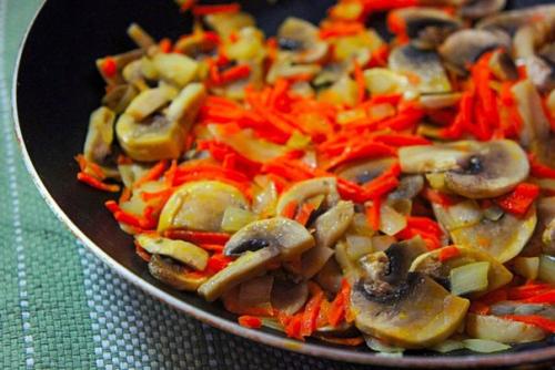 Грибной сливочный суп. 03 Грибной сливочный суп. 03