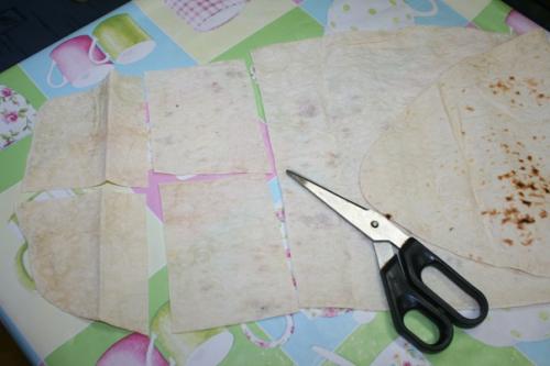 Лаваш, жареный с сыром. 03