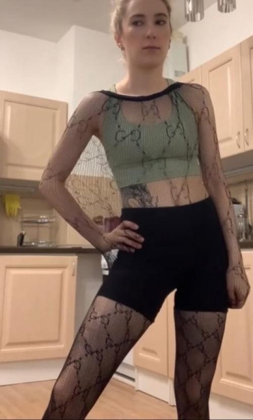 Тот случай, когда я долго мечтала о таких стильных колготках и решила их заказть на алиэкспресс. 03