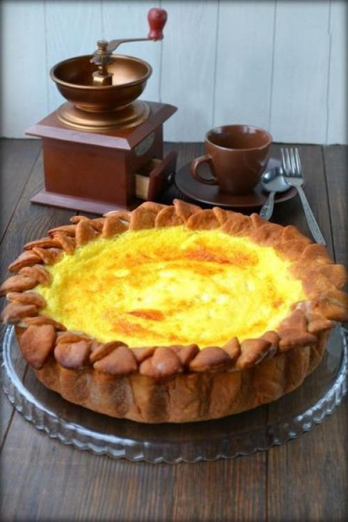 Сметанный пирог Утро Доброе. Сметанный пирог Утро Доброе.