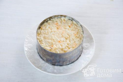 Салат с копченой курицей и помидорами Яркий Праздник. 08