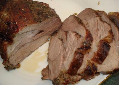 Запеченная в горчице свинина. 04 Запеченная в горчице свинина. 04