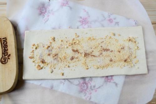 Самый простой яблочный штрудель. 02 Самый простой яблочный штрудель. 02