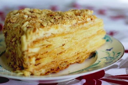 Торт Наполеон. Ингредиенты для коржей: Торт Наполеон. Ингредиенты для коржей: