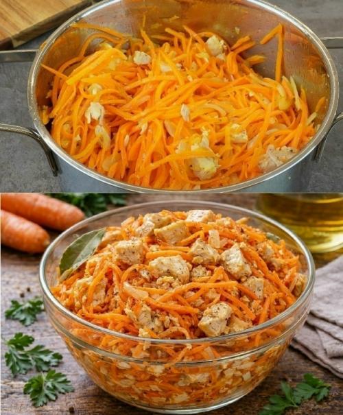 Морковный салат, от которого невозможно оторваться!  