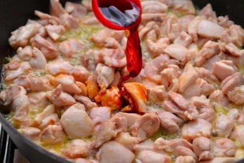 Фарфалле с курицей и мёдом. 02 Фарфалле с курицей и мёдом. 02