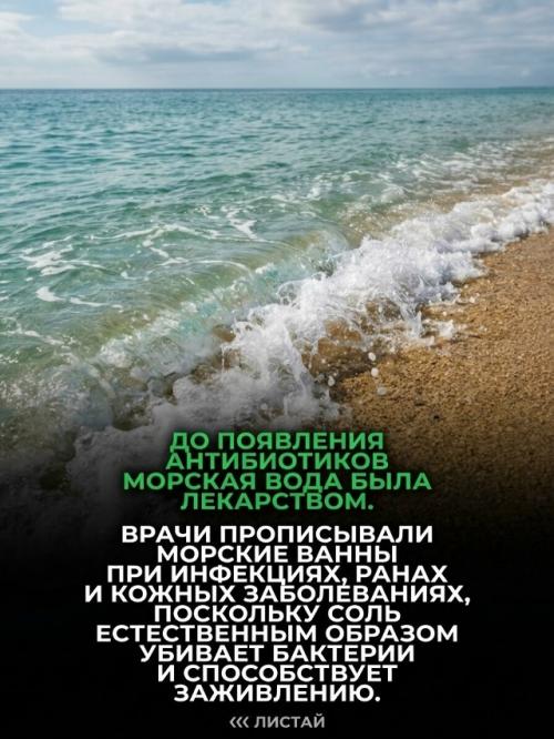 Ваш организм жаждет океана по причинам, которые современная медицина только начинает понимать. 01