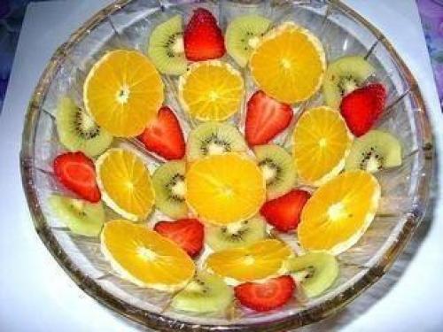 Фруктово - бисквитный торт. 03 Фруктово - бисквитный торт. 03