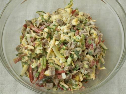 Салат Бахор. Предлагаю вам рецепт вкусного, освежающего салата Бахор из узбекской кухни. 07 Салат Бахор. Предлагаю вам рецепт вкусного, освежающего салата Бахор из узбекской кухни. 07