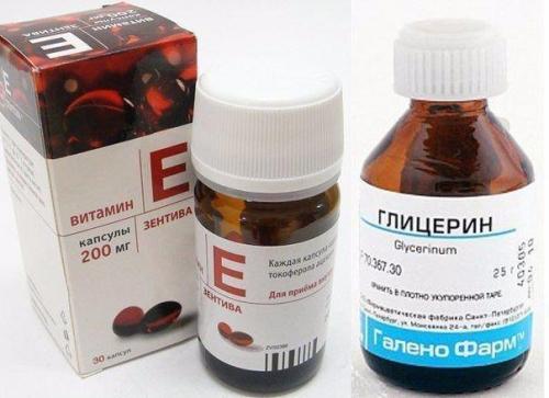 Глицерин витамин е = ваша молодость и красота.

