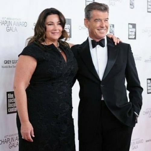 Пирс броснан со своей женой уже 26 лет вместе и ему совершенно неважно какая у неё фигура! 08