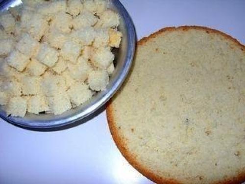 Фруктово - бисквитный торт. 02 Фруктово - бисквитный торт. 02