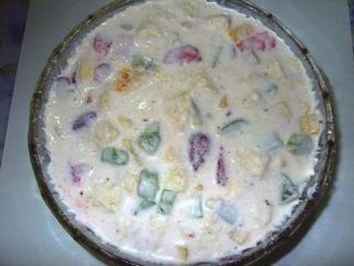 Фруктово - бисквитный торт. 04 Фруктово - бисквитный торт. 04