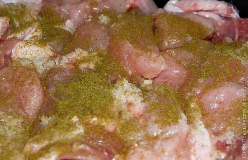 Курица, запеченная с гречкой. 03 Курица, запеченная с гречкой. 03