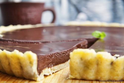 Шоколадный тарт.  Вам потребуется: