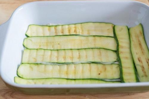 Лазанья из кабачков с курицей. 05 Лазанья из кабачков с курицей. 05