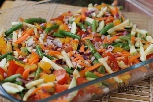 Куриный стейк с овощами. 02