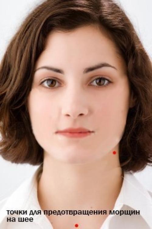 Точки красоты и молодости на лице. Код молодости и красоты - в волшебных точках!