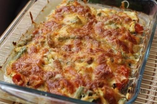 Куриный стейк с овощами. 03