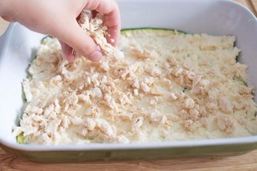 Лазанья из кабачков с курицей. 06 Лазанья из кабачков с курицей. 06