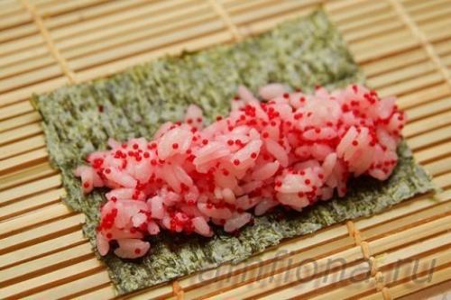 Кадзари - суши цветок. 01 Кадзари - суши цветок. 01