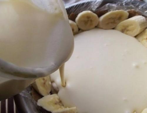 Банановый торт без выпечки Трюфельдинья. 05 Банановый торт без выпечки Трюфельдинья. 05