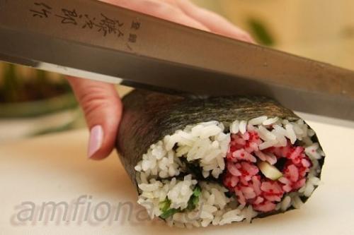 Кадзари - суши цветок. 08 Кадзари - суши цветок. 08