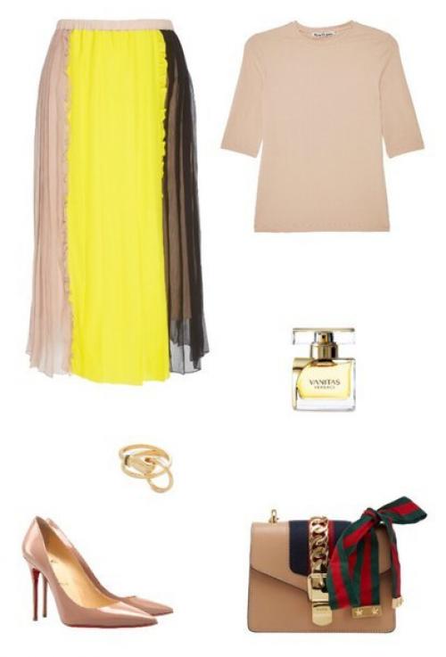 В моде, как и в абсолютно любой сфере, царит правило баланса: чем сложнее ткань, тем проще крой. 09