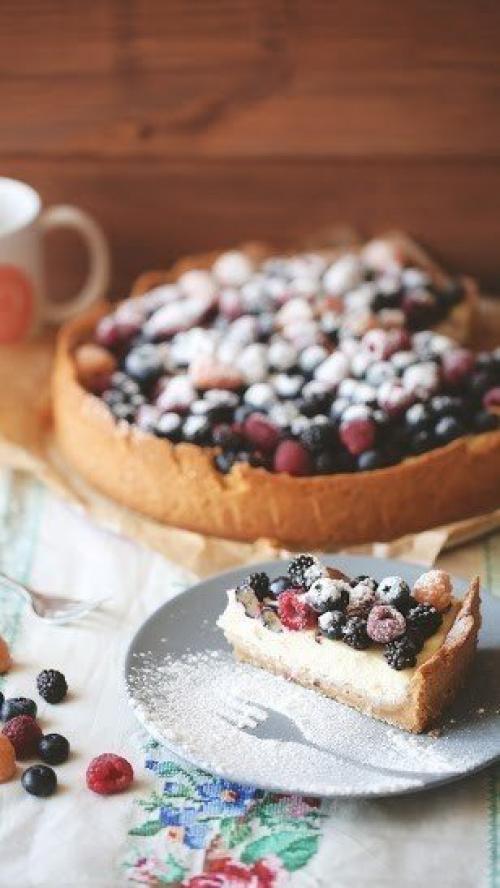 Вкусный чизкейк.  Ингредиенты: