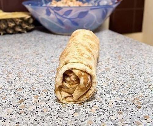 Шаверма. Ингредиенты: - Куриная грудка (или другое мясо) - 1 шт. 04 Шаверма. Ингредиенты: - Куриная грудка (или другое мясо) - 1 шт. 04