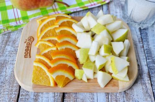 Варенье из груш с апельсином. 03 Варенье из груш с апельсином. 03