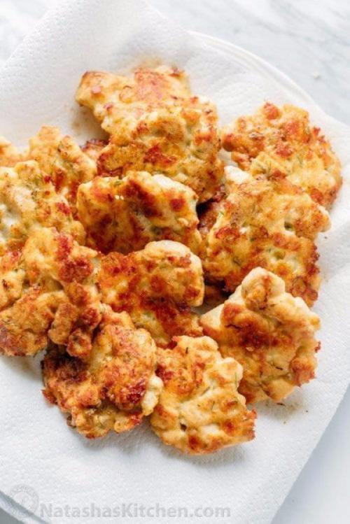 Куриные оладьи.  Ингредиенты: 06