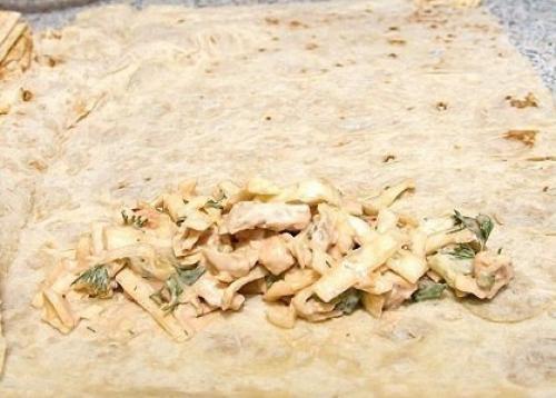 Шаверма. Ингредиенты: - Куриная грудка (или другое мясо) - 1 шт. 03 Шаверма. Ингредиенты: - Куриная грудка (или другое мясо) - 1 шт. 03