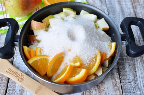 Варенье из груш с апельсином. 05 Варенье из груш с апельсином. 05