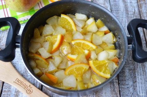 Варенье из груш с апельсином. 06 Варенье из груш с апельсином. 06