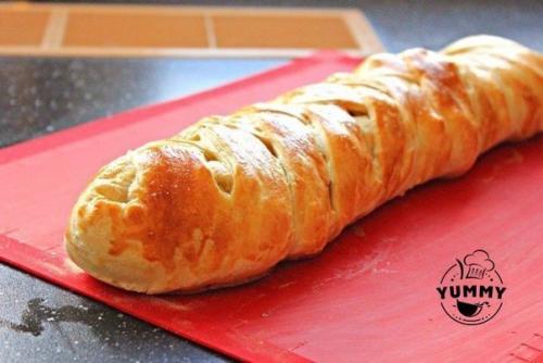 Яичница - болтунья в слоёном тесте. 09 Яичница - болтунья в слоёном тесте. 09