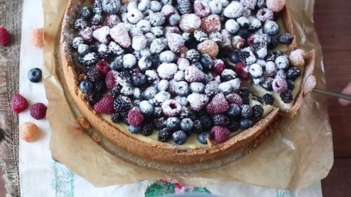 Вкусный чизкейк.  Ингредиенты: 01