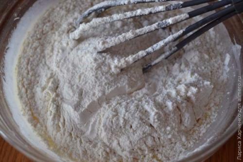 Цветаевский пирог с малиновой начинкой. 02